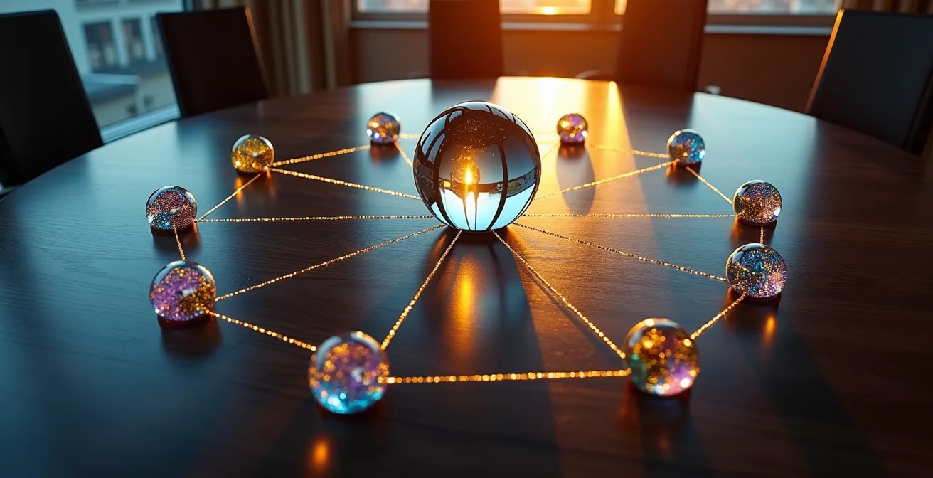 Visualización de redes de influencia y líderes de opinión en social listening