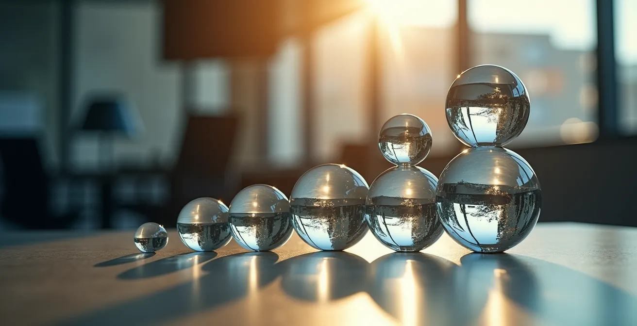 Efecto acumulativo de deudas fiscales representado visualmente como una bola de nieve que crece sin control.