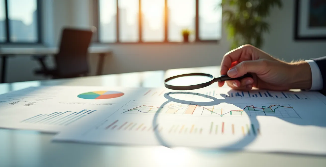 Panel de análisis de métricas Core Web Vitals con indicadores de rendimiento